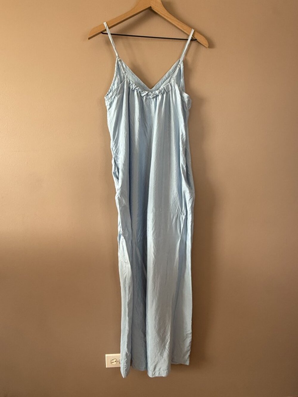 Women's M Athleta Calm Cool Romper in Quarry Blue - Picture 5 of 11